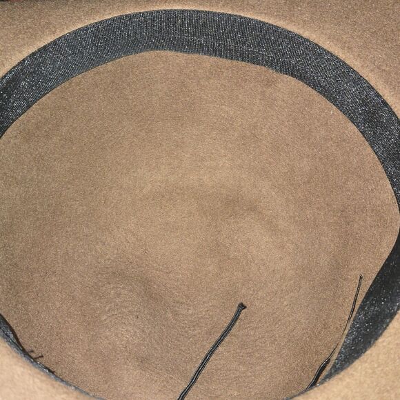 Scala Collezione Brown 100% Wool Floppy 4\